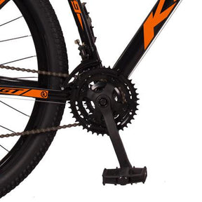 Bicicleta Aro 29 Aço Carbono KGT Freios a Disco Suspensão 21 marchas - LARANJA