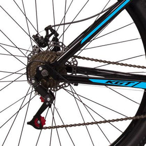 Bicicleta Aro 29 Aço Carbono KGT Freios a Disco Suspensão 21 marchas - AZUL